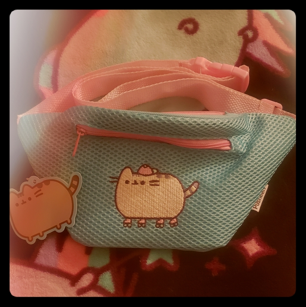 Pusheen Fanny Pack Blue / Pink Skater